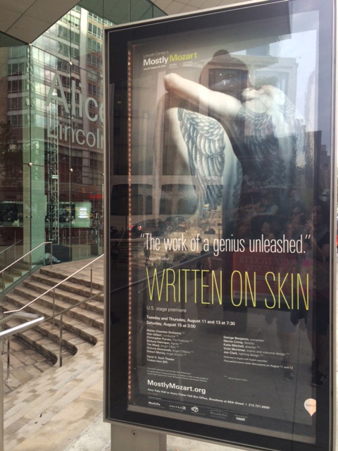 written on skin in new york city